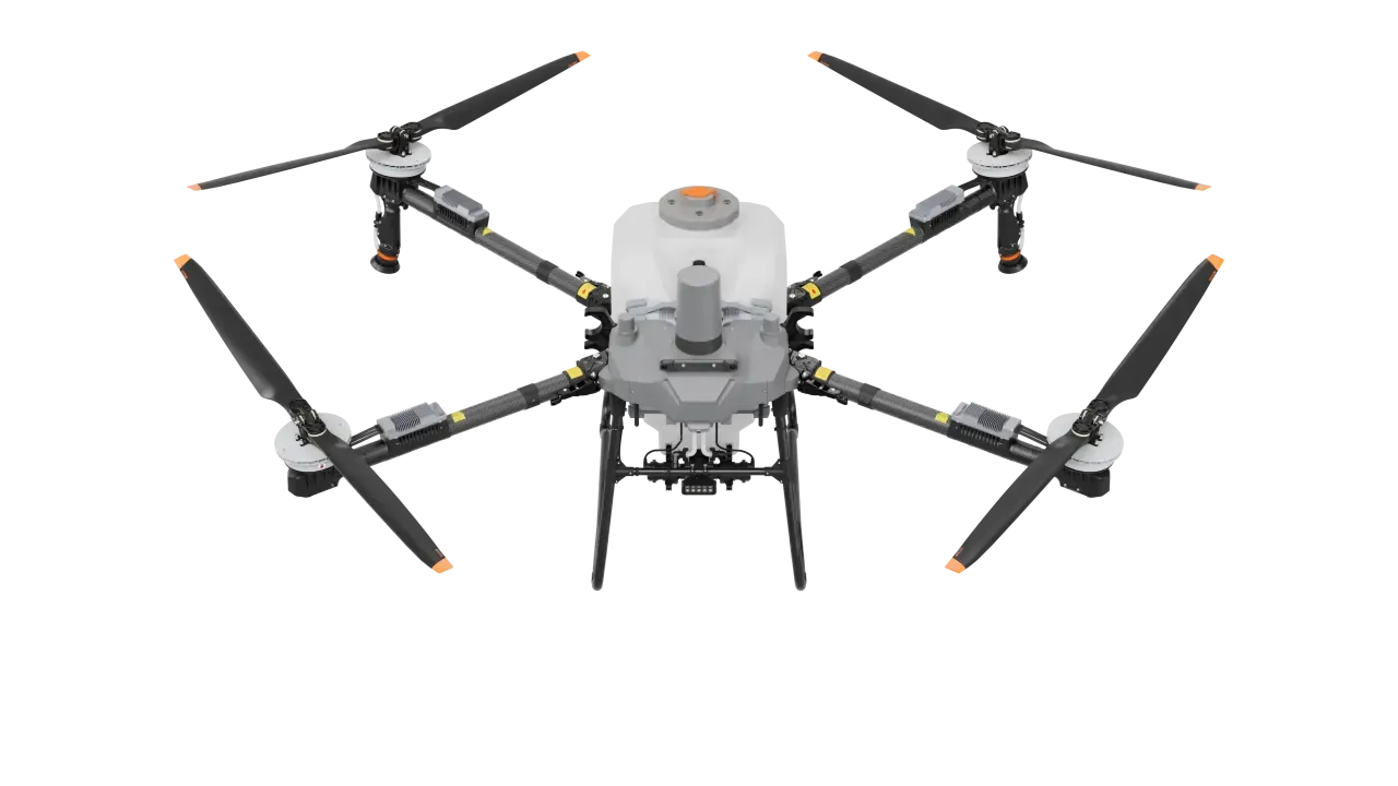 DJI Agras T70P em vista superior