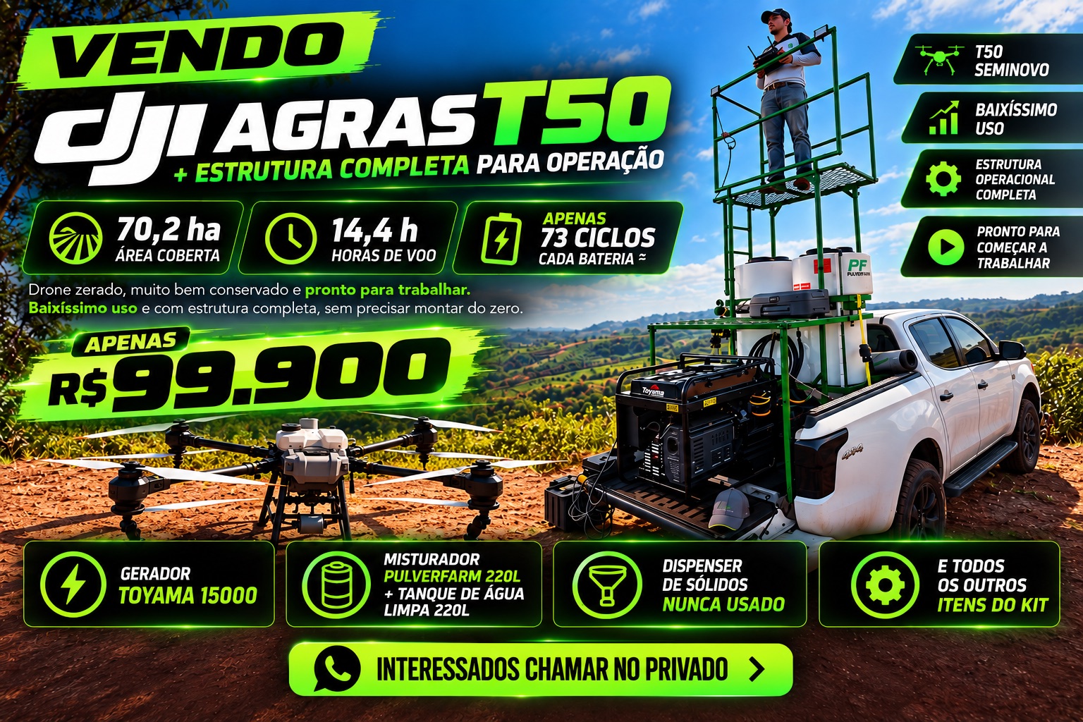 Foto de DJI Agras T50 · 2025