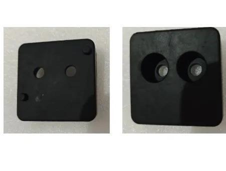 Almofada de suporte traseiro do tanque de pulverização