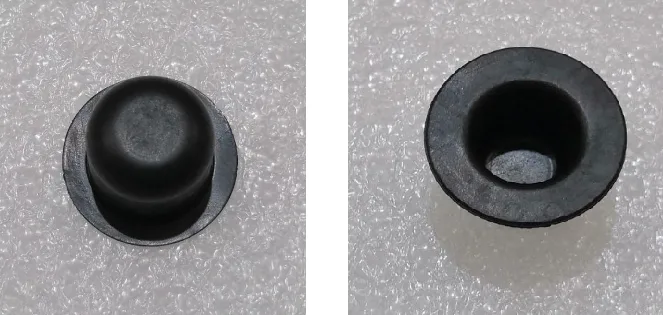 Rolha de borracha antidesgaste