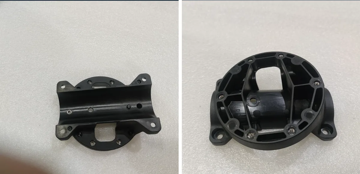 Conector de lança de pulverização de trem de pouso