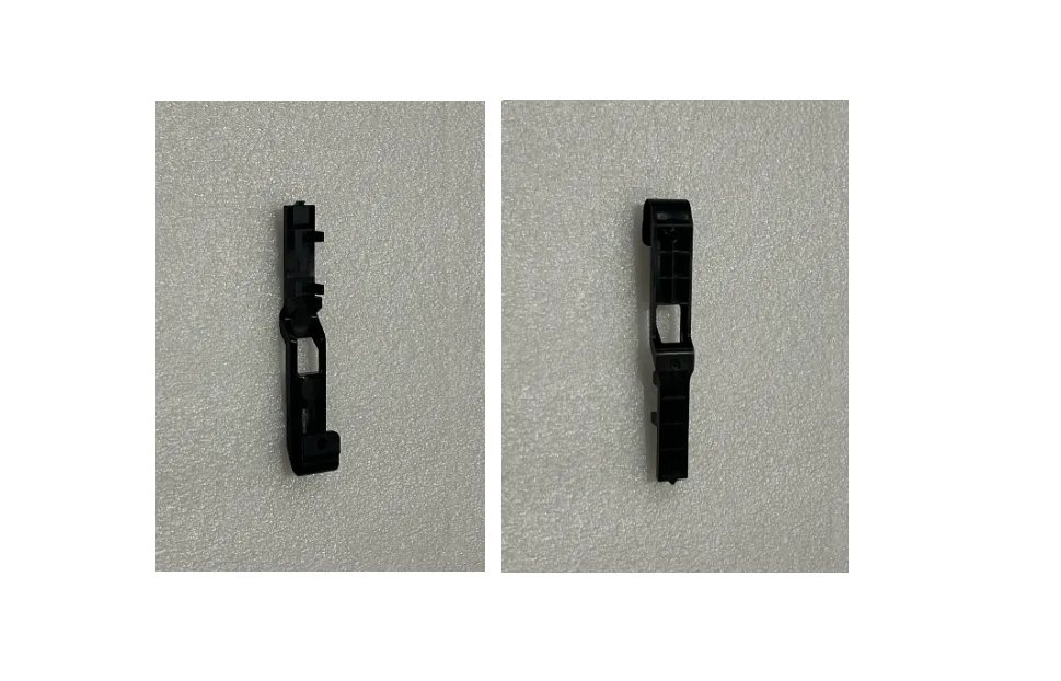 Suporte do detector em posição
