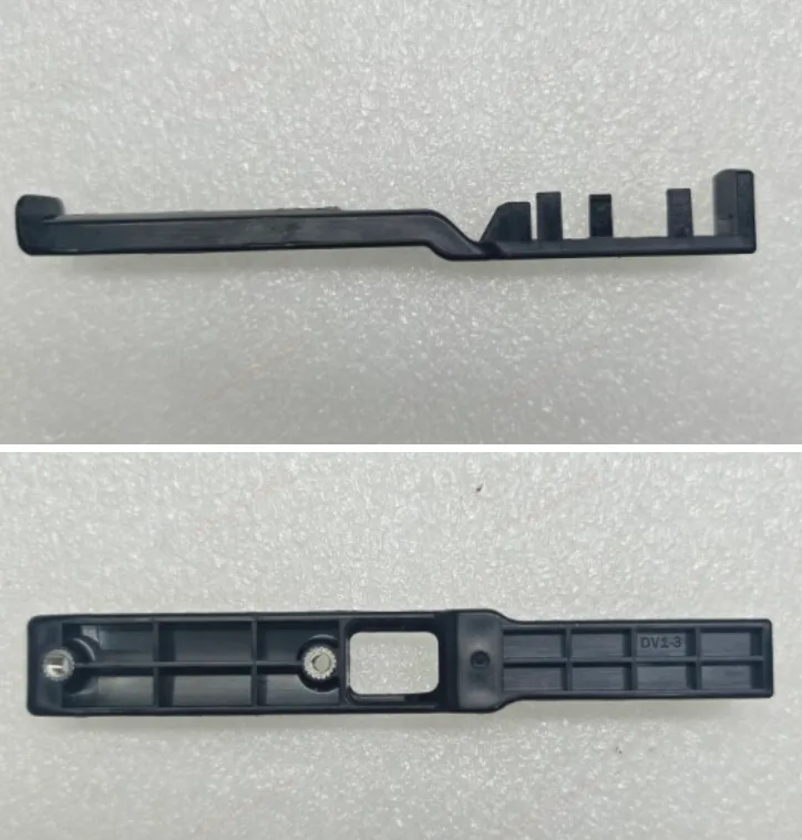 Suporte do detector em posição